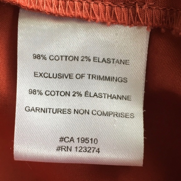 Lole Stretch Cotton Zip Front Jacket Terra Cotta - Picture 11 of 11